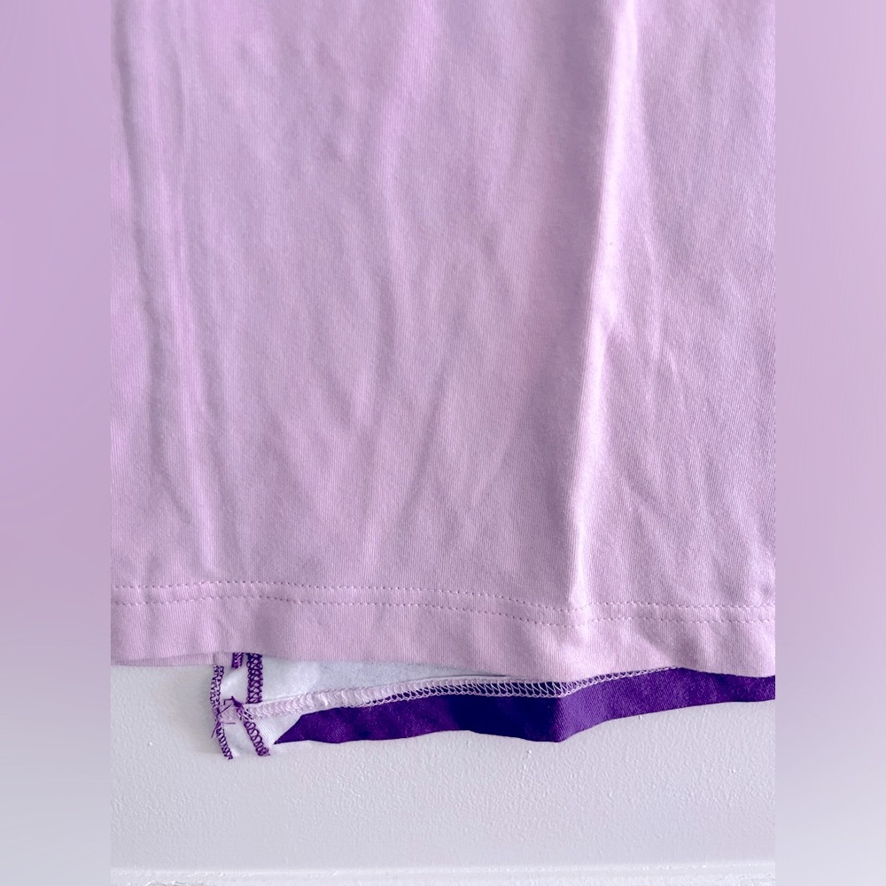Women’s Tshirt Short Sleeve purple Color Size 1 - Picture 5 of 14